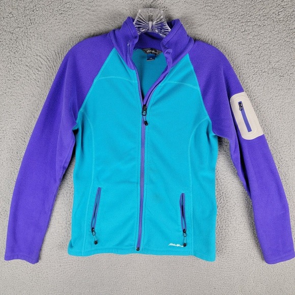 Eddie Bauer Womens Sweater Small First Ascent Fleece 1/4 Zip Polartec - Picture 1 of 12